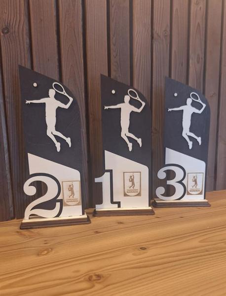 Meisterschaft Pokal Tennis Po1 3er Set